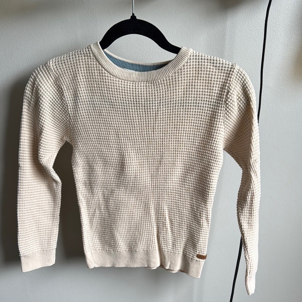 H&M Boys Sweater in Cream Size US 6X/7 CA 6-8A